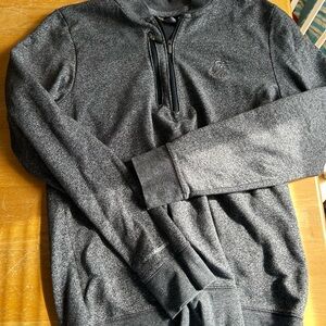 Under Armour Gray Quarter-Zip Sweatshirt